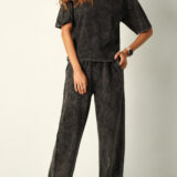 Acid washed set jogger & T-shirt