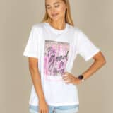Printed soft cotton T-shirt - S