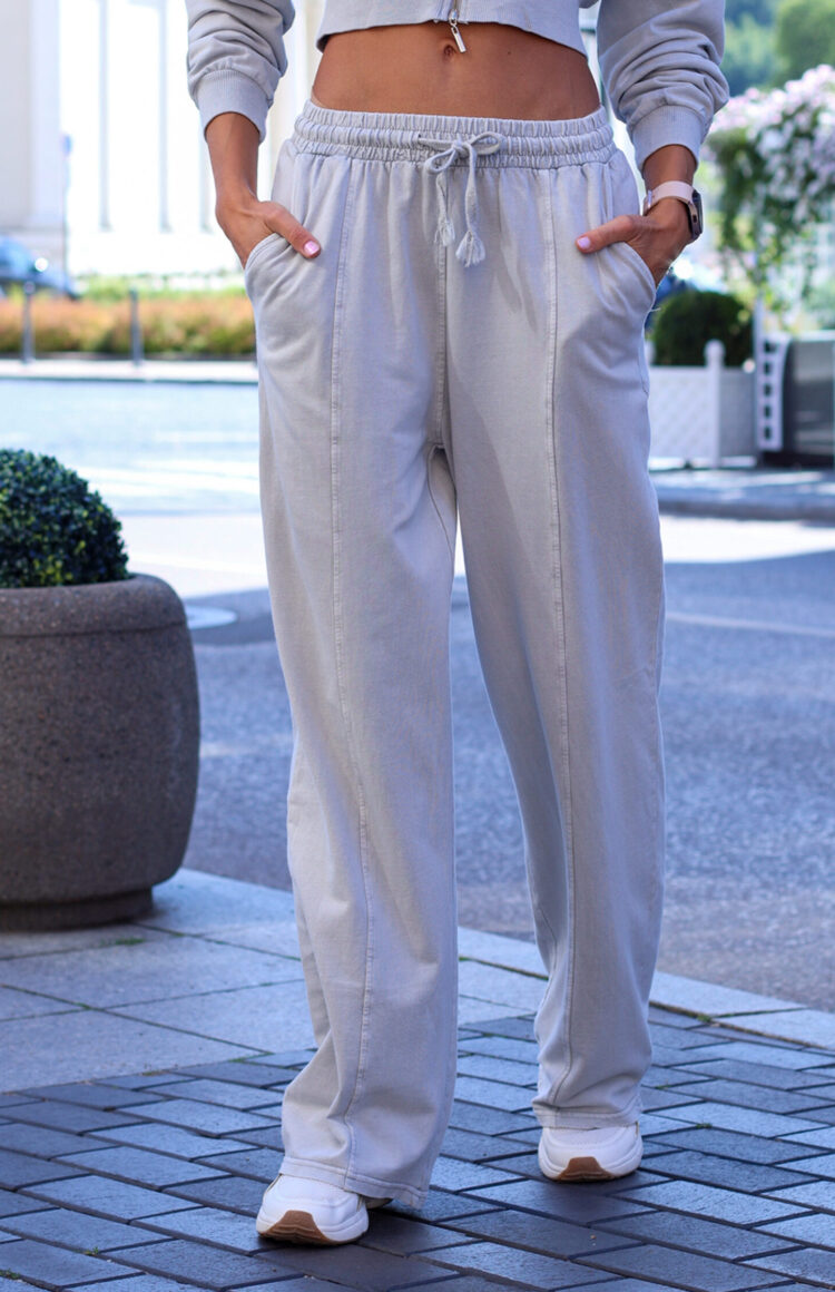 Blukintos Medvilnės Kelnes