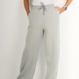 Moteriškos laisvalaikio kelnės su pūkeliu