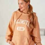 Oversize moteriškas džemperis "Unlimited"